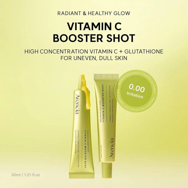 Arencia Vitamin C Booster Shot Serum with Glutathione, Niacinamide & Vitamin E – 30ml - Image 7