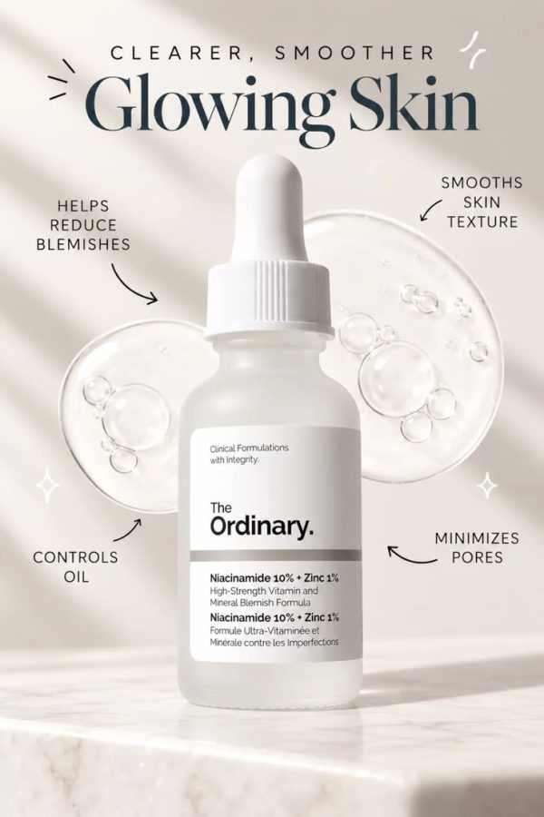 The Ordinary Niacinamide 10% + Zinc 1% Serum – 30ml - Image 2