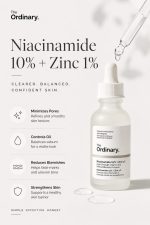 The Ordinary Niacinamide 10% + Zinc 1% Serum – 30ml - Image 3